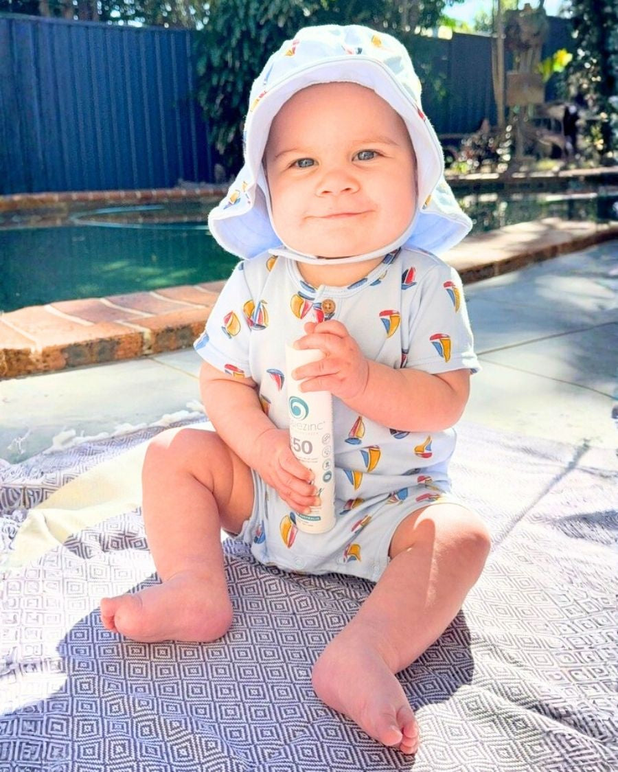 Baby SPF50+ Organic Mineral Zinc Sunscreen - Fragrance Free