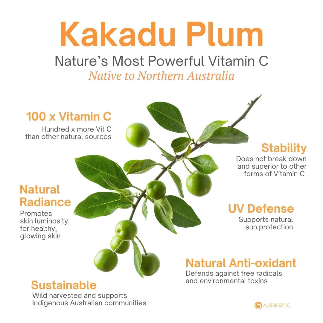 Anti-Aging Vitamin C Daily Glow SPF50+ Organic Mineral Zinc Sunscreen - AussieZinc Mineral Sunscreen