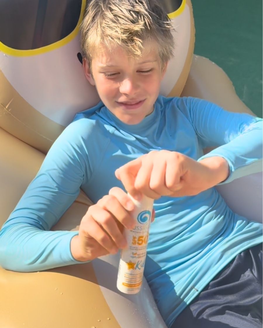 Kids SPF50+ Organic Mineral Zinc Sunscreen